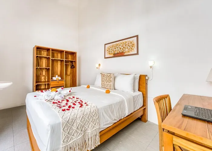 Cozy Tropical Pererenan 2bd With Rooftop Pool Villa *